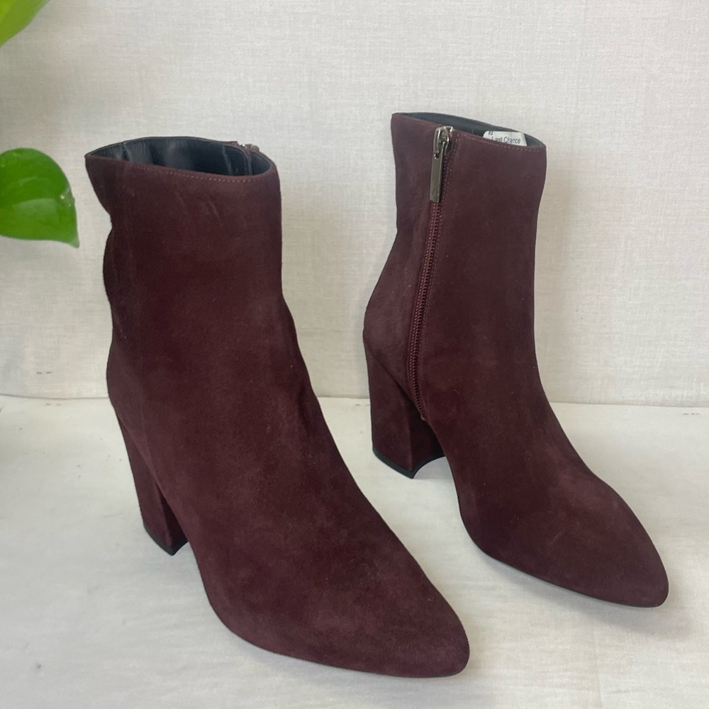 Aquatalia Palomina Ankle Booties inβ Deep Wine 6M - Picture 6 of 11